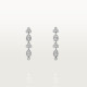 Серьги Cartier Pluie de Cartier earrings, diamonds H8000465