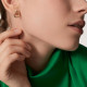 Серьги Cartier Trinity earrings, brilliant-cut diamonds B8301462
