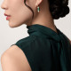 Серьги Cartier sleeper earrings, diamonds B8301505