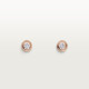 Серьги  Cartier d'Amour stud earrings, 2 diamonds, mini modell B8301214