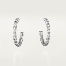 Серьги Cartier Etincelle de Cartier hoop earrings, small model, paved B8301226