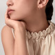 Серьги Cartier Etincelle de Cartier hoop earrings, small model, paved B8301244