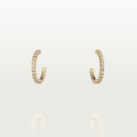 Серьги Cartier Etincelle de Cartier hoop earrings, small model, paved B8301245