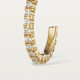 Серьги Cartier Etincelle de Cartier hoop earrings, small model, paved B8301245