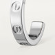 Серьги кольца Cartier LOVE hoop earrings, small model B8028900