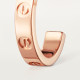 Серьги  Cartier LOVE hoop earrings, small model B8029000