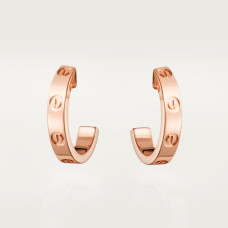 Серьги  Cartier LOVE hoop earrings, small model B8029000