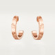 Серьги  Cartier LOVE hoop earrings, small model B8029000