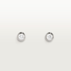 Серьги Cartier d'Amour stud earrings, 2 diamonds, medium model B8041400