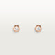 Серьги Cartier d'Amour stud earrings, 2 diamonds, medium model B8041500