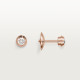 Серьги Cartier d'Amour stud earrings, 2 diamonds, medium model B8041500