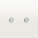 Серьги Cartier d'Amour stud earrings, 2 diamonds, small model B8301407
