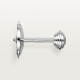 Серьги Cartier d'Amour stud earrings, 2 diamonds, small model B8301407