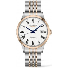 Longines  Record White L2.821.5.11.7