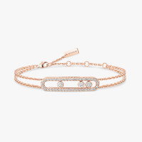 Браслет Messika 03995 Move Classique pavé