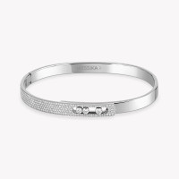 Браслет Messika 10093-WG Move Noa half pavé