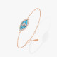 Браслет Messika 12953-PG Lucky Eye turquoise 
