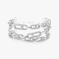 Браслет Messika 13512-WG Move Link three-row cuff