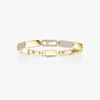 Браслет Messika 13911-YG Imperial Move half pavé