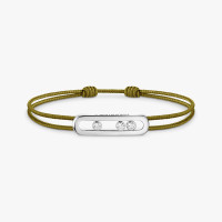 Браслет Messika 14097-WG Messika Care(s) khaki cord