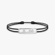 Браслет Messika 14140-WG Messika Care(s) black cord