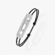 Браслет Messika 14379-TN Move Titanium cord pavé 