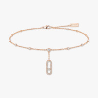 Браслет Messika 6592 Move Uno pavé anklet