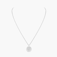 Колье Messika 07395-WG Lucky Move pavé