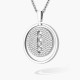 Колье Messika 07395-WG Lucky Move pavé