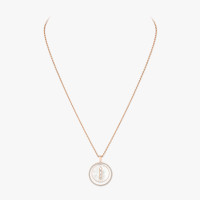 Колье Messika 10834-PG Lucky Move white mother-of-pearl