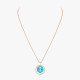 Колье Messika 10836-PG Lucky Move turquoise 