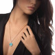 Колье Messika 10836-PG Lucky Move turquoise 
