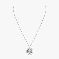 Колье Messika 10837-WG Lucky Move grey mother-of-pearl 