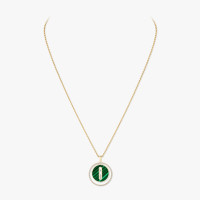 Колье Messika 10840-YG Lucky Move malachite