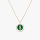 Колье Messika 10840-YG Lucky Move malachite