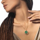 Колье Messika 10840-YG Lucky Move malachite