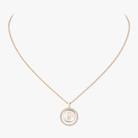Колье Messika 11650-PG Lucky Move white mother-of-pearl 