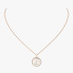 Колье Messika 11650-PG Lucky Move white mother-of-pearl