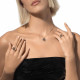 Колье Messika 12317-PG Lucky Move onyx 