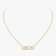 Колье Messika 14667-YG Move Classique chiseled