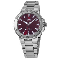 Oris Aquis Date Red Cherry 01 733 7730 4158-07 8 24 05PEB