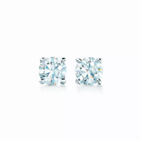 Серьги Tiffany & Co. 12888333 Tiffany Solitaire