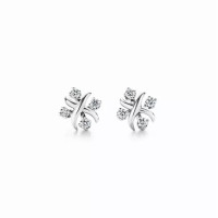 Серьги Tiffany & Co. 19186423 Sixteen Stone by Tiffany
