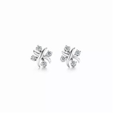 Серьги Tiffany & Co. 19186423 Sixteen Stone by Tiffany