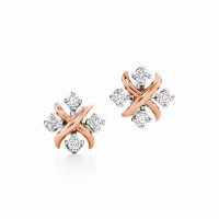 Серьги Tiffany & Co. 28672632 Sixteen Stone by Tiffany