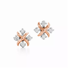 Серьги Tiffany & Co. 28672632 Sixteen Stone by Tiffany