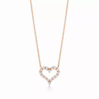 Колье Tiffany & Co. 29891745 36667419 Diamond Heart Pendant