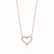 Колье Tiffany & Co. 29891745 36667419 Diamond Heart Pendant