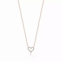 Колье Tiffany & Co. 32948251 36667435 Diamond Heart Pendant