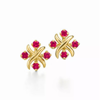Серьги Tiffany & Co. 62266481 Sixteen Stone by Tiffany